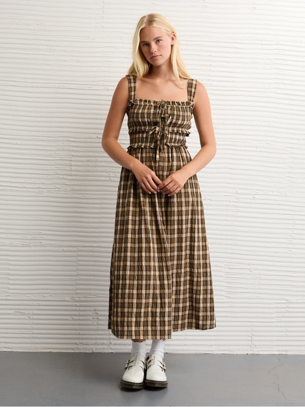American Eagle Sweetheart Neckline Midi Dress size L